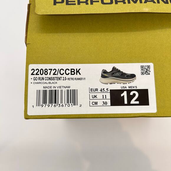 Skechers Go Run Consistent 2.0 Shoes Mens Size 13 Ultra Light Comfort Running - Picture 9 of 9